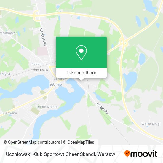 Uczniowski Klub Sportowt Cheer Skandi map