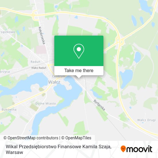 Wikal Przedsiębiorstwo Finansowe Kamila Szaja map