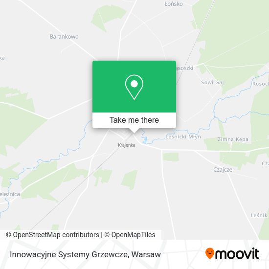 Innowacyjne Systemy Grzewcze map