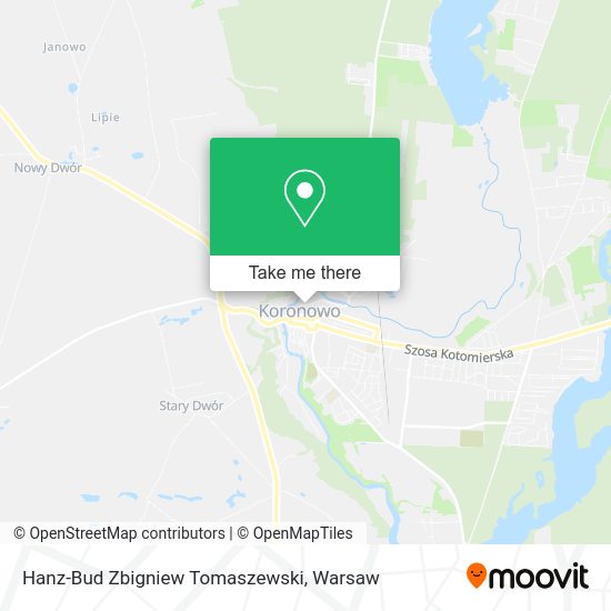 Hanz-Bud Zbigniew Tomaszewski map