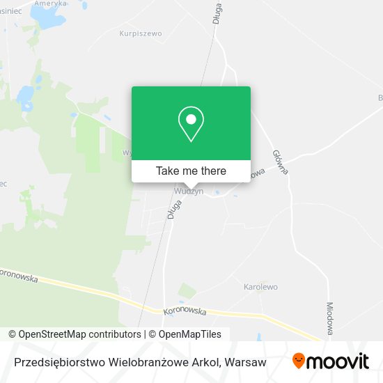 Przedsiębiorstwo Wielobranżowe Arkol map