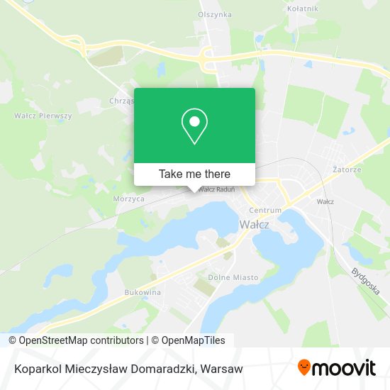 Koparkol Mieczysław Domaradzki map