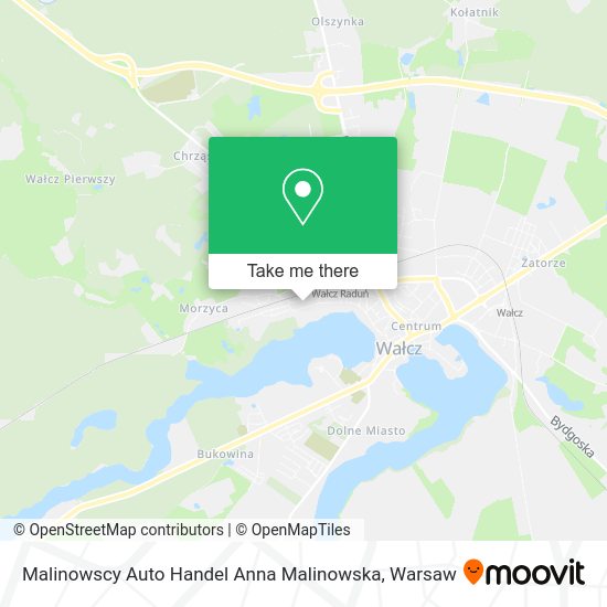 Malinowscy Auto Handel Anna Malinowska map