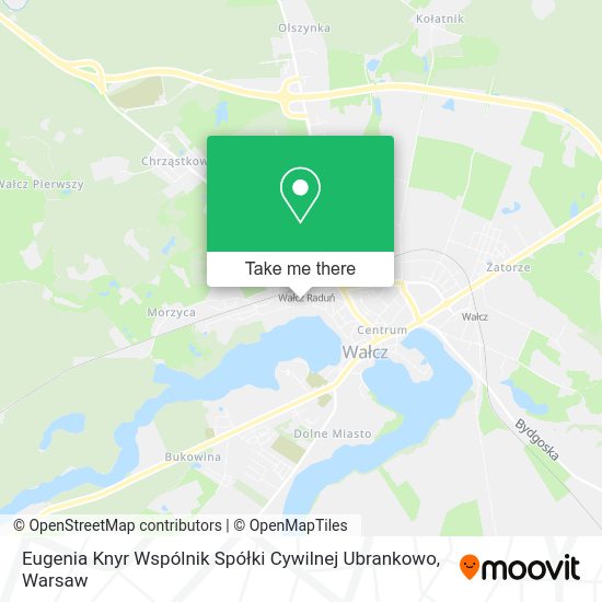 Eugenia Knyr Wspólnik Spółki Cywilnej Ubrankowo map