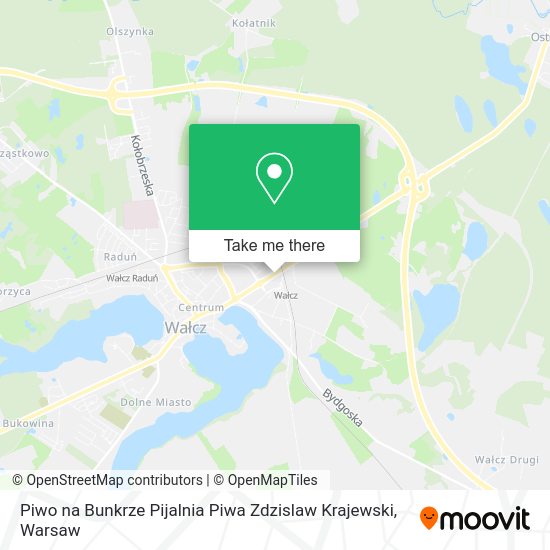 Piwo na Bunkrze Pijalnia Piwa Zdzislaw Krajewski map