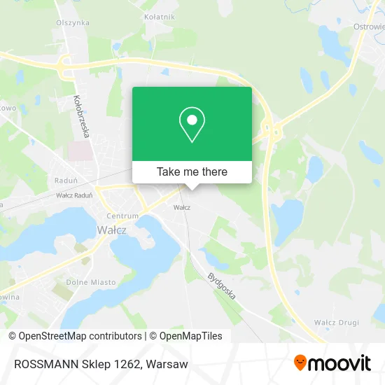 Карта ROSSMANN Sklep 1262