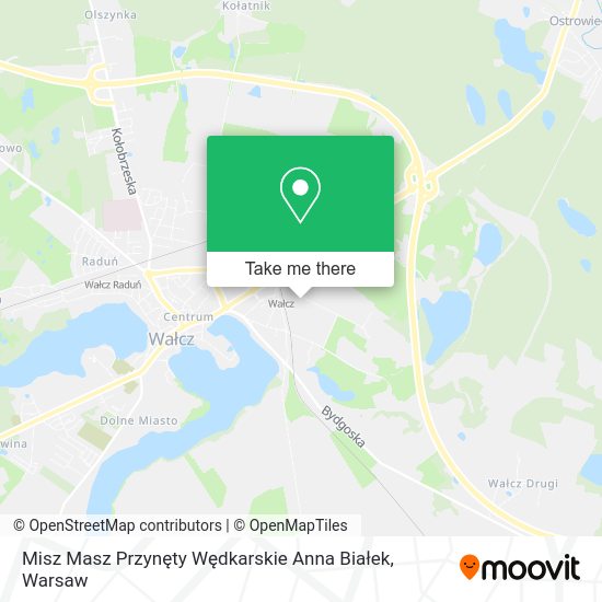 Misz Masz Przynęty Wędkarskie Anna Białek map