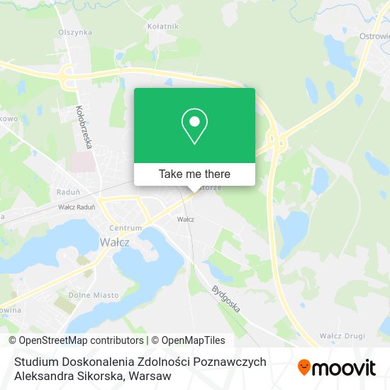 Studium Doskonalenia Zdolności Poznawczych Aleksandra Sikorska map