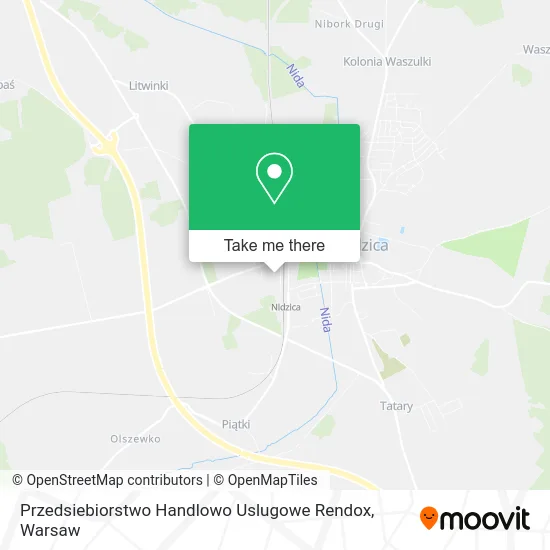 Карта Przedsiebiorstwo Handlowo Uslugowe Rendox