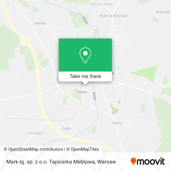 Карта Mark-Ig. sp. z o.o. Tapicerka Meblowa