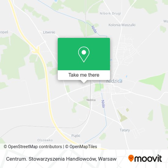 Centrum. Stowarzyszenia Handlowców map