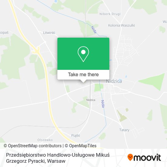 Przedsiębiorstwo Handlowo-Usługowe Mikuś Grzegorz Pyracki map