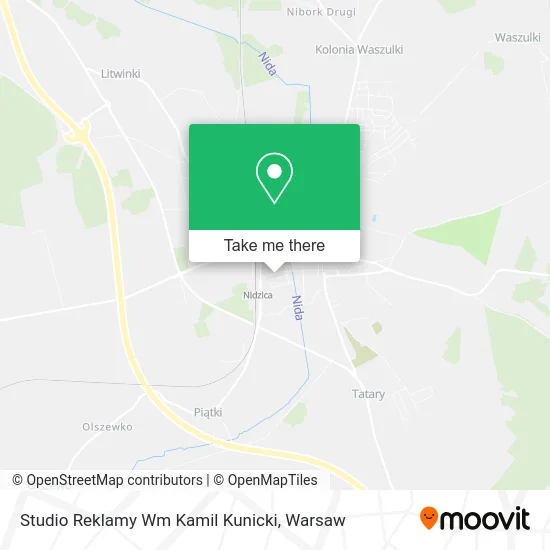 Карта Studio Reklamy Wm Kamil Kunicki