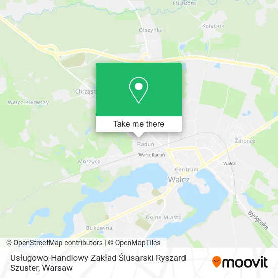 Usługowo-Handlowy Zakład Ślusarski Ryszard Szuster map