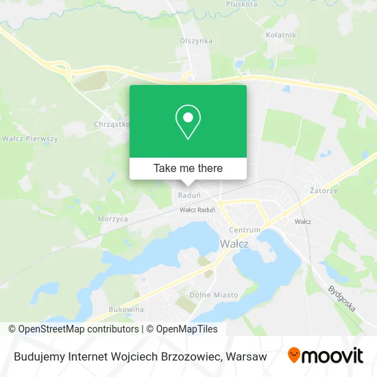 Карта Budujemy Internet Wojciech Brzozowiec