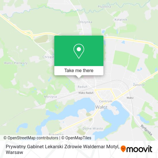 Prywatny Gabinet Lekarski Zdrowie Waldemar Motyl map