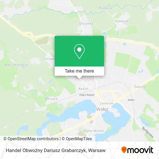 Карта Handel Obwoźny Dariusz Grabarczyk