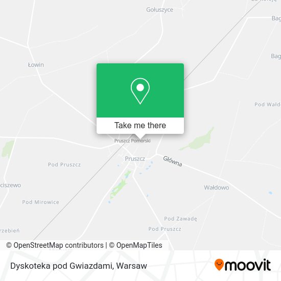 Dyskoteka pod Gwiazdami map