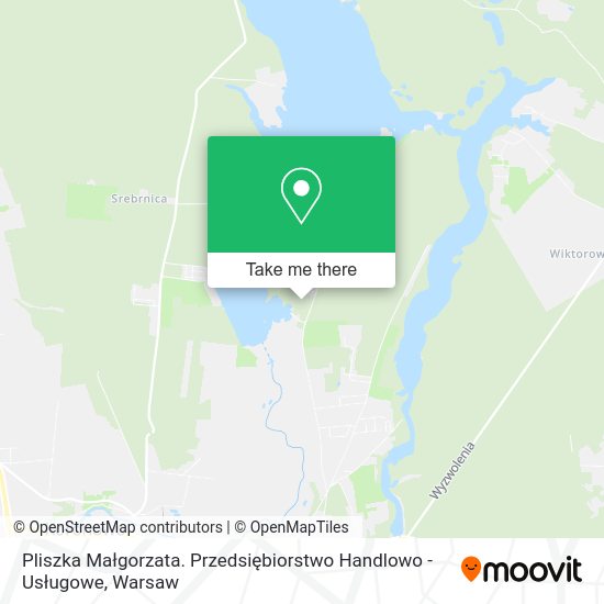 Pliszka Małgorzata. Przedsiębiorstwo Handlowo - Usługowe map