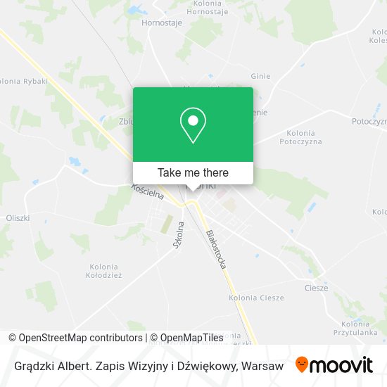 Grądzki Albert. Zapis Wizyjny i Dźwiękowy map