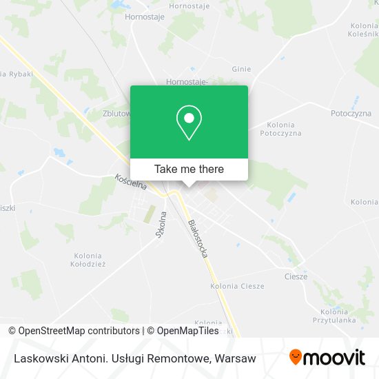 Laskowski Antoni. Usługi Remontowe map