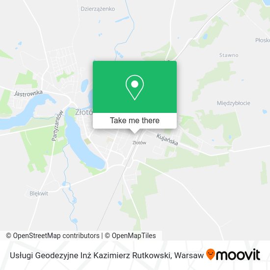 Usługi Geodezyjne Inż Kazimierz Rutkowski map