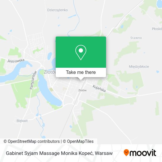 Gabinet Syjam Massage Monika Kopeć map