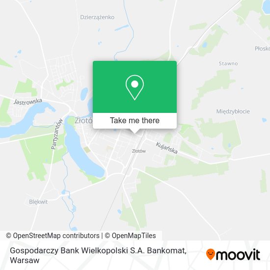 Gospodarczy Bank Wielkopolski S.A. Bankomat map