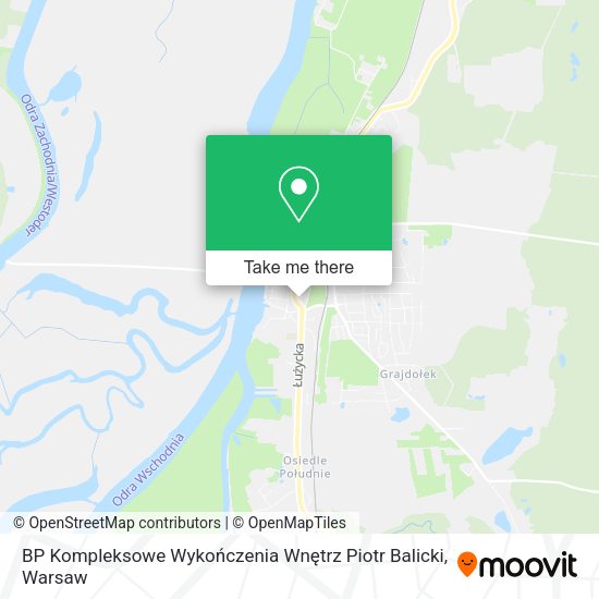 BP Kompleksowe Wykończenia Wnętrz Piotr Balicki map