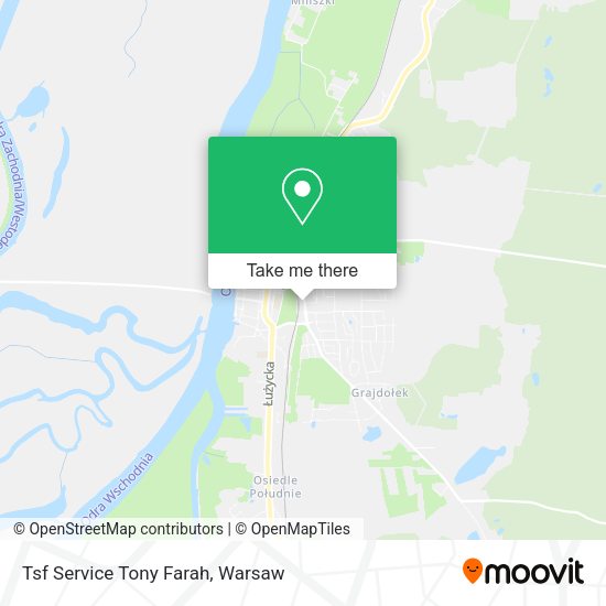 Tsf Service Tony Farah map