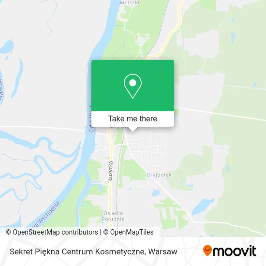 Карта Sekret Piękna Centrum Kosmetyczne