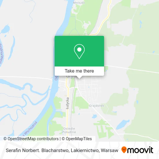 Карта Serafin Norbert. Blacharstwo, Lakiernictwo