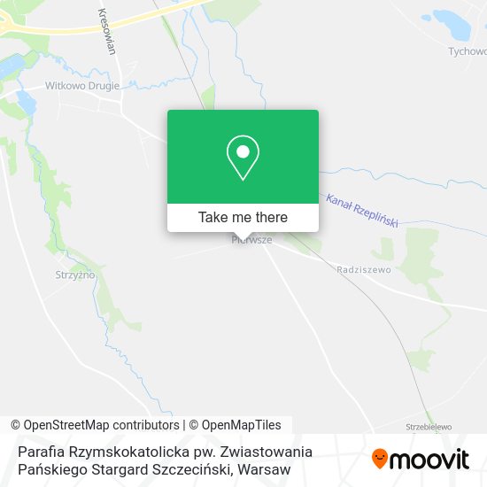 Parafia Rzymskokatolicka pw. Zwiastowania Pańskiego Stargard Szczeciński map