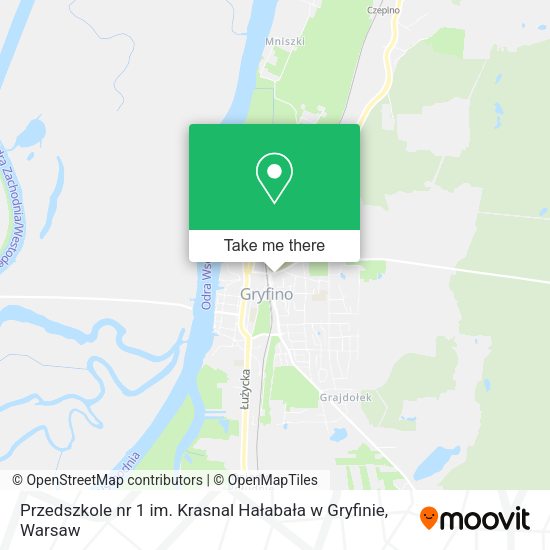 Przedszkole nr 1 im. Krasnal Hałabała w Gryfinie map