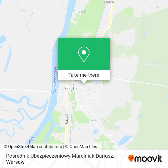 Pośrednik Ubezpieczeniowy Marciniak Dariusz map