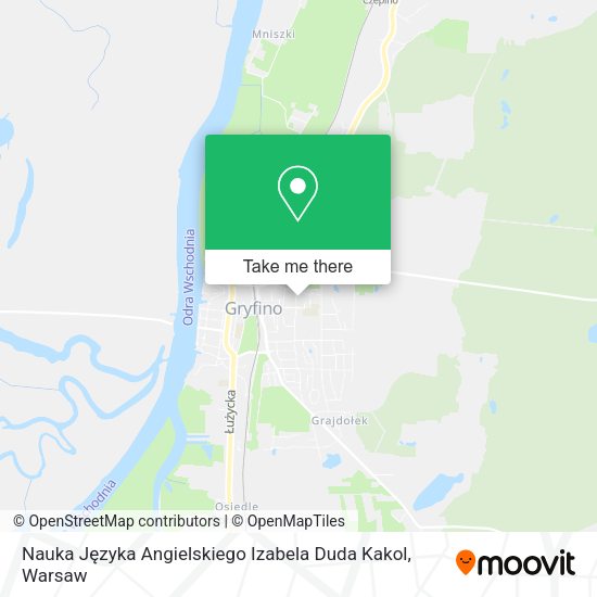 Nauka Języka Angielskiego Izabela Duda Kakol map