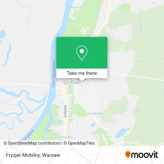 Карта Fryzjer Mobilny
