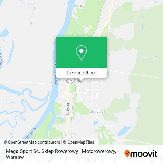 Mega Sport Sc. Sklep Rowerowy i Motorowerowy map