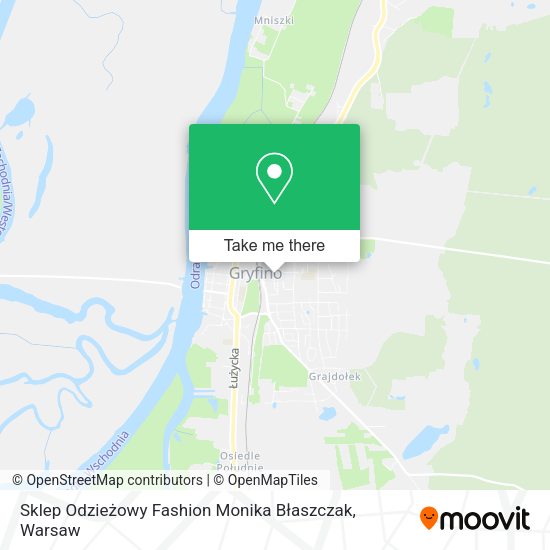 Sklep Odzieżowy Fashion Monika Błaszczak map