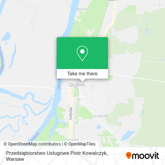 Przedsiębiorstwo Usługowe Piotr Kowalczyk map