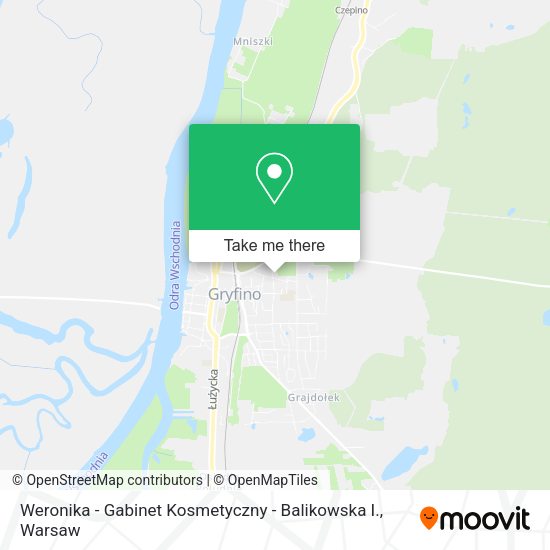 Weronika - Gabinet Kosmetyczny - Balikowska I. map