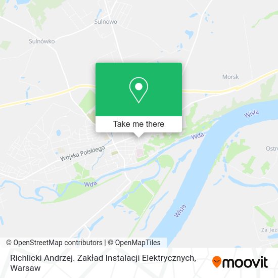 Richlicki Andrzej. Zakład Instalacji Elektrycznych map