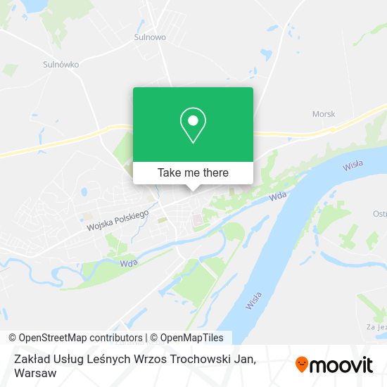 Zakład Usług Leśnych Wrzos Trochowski Jan map