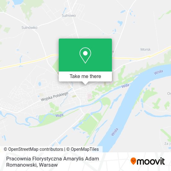 Pracownia Florystyczna Amarylis Adam Romanowski map