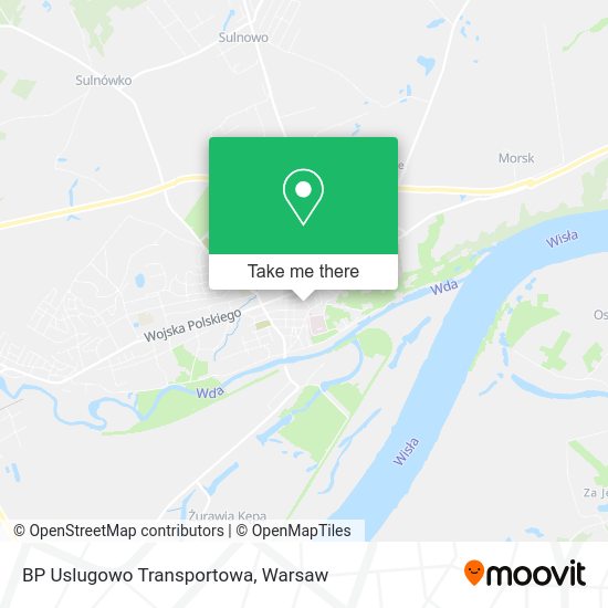 BP Uslugowo Transportowa map