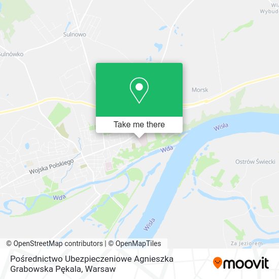 Pośrednictwo Ubezpieczeniowe Agnieszka Grabowska Pękala map