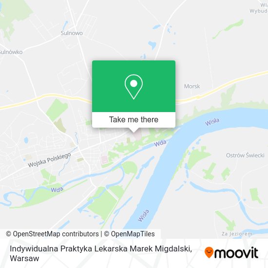 Indywidualna Praktyka Lekarska Marek Migdalski map