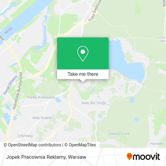 Jopek Pracownia Reklamy map