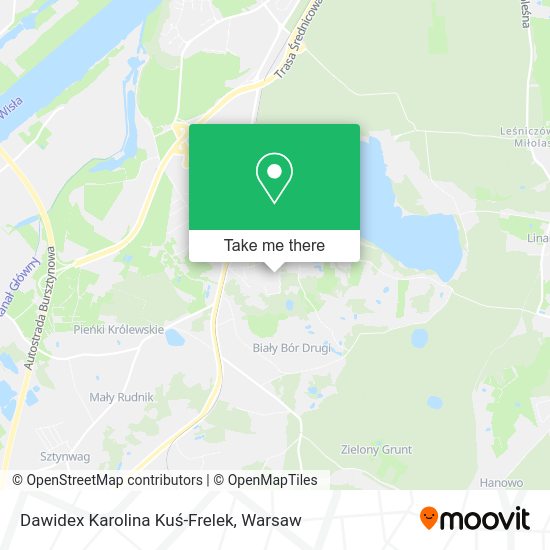 Dawidex Karolina Kuś-Frelek map