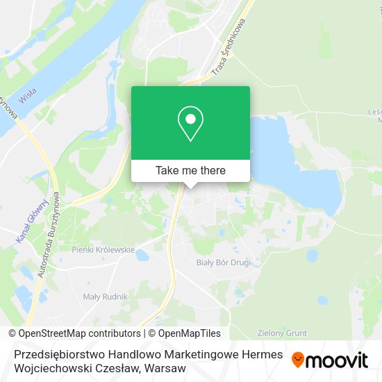 Przedsiębiorstwo Handlowo Marketingowe Hermes Wojciechowski Czesław map